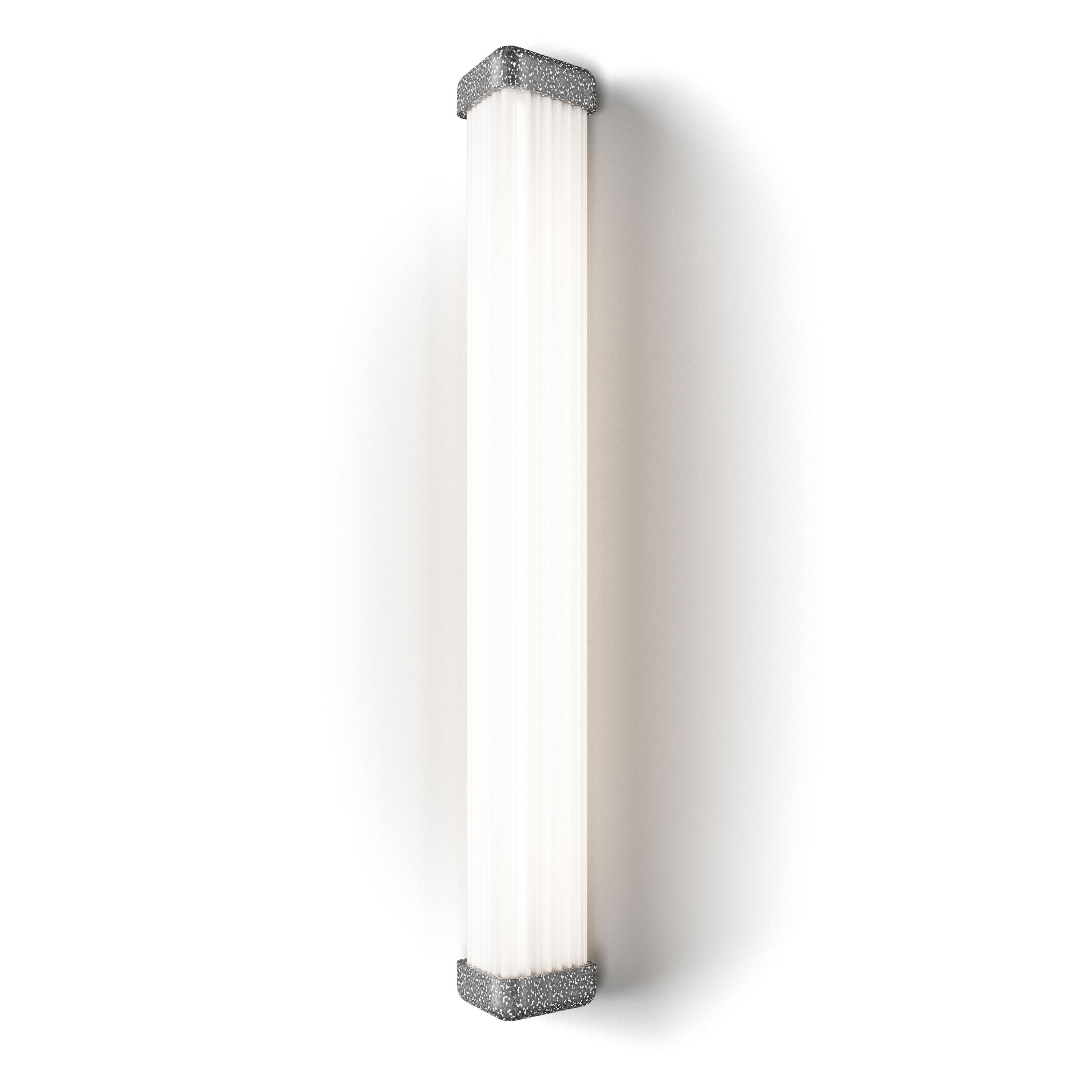 Lampes Polix en Néons Réemployés et Polystyrène Upcyclé