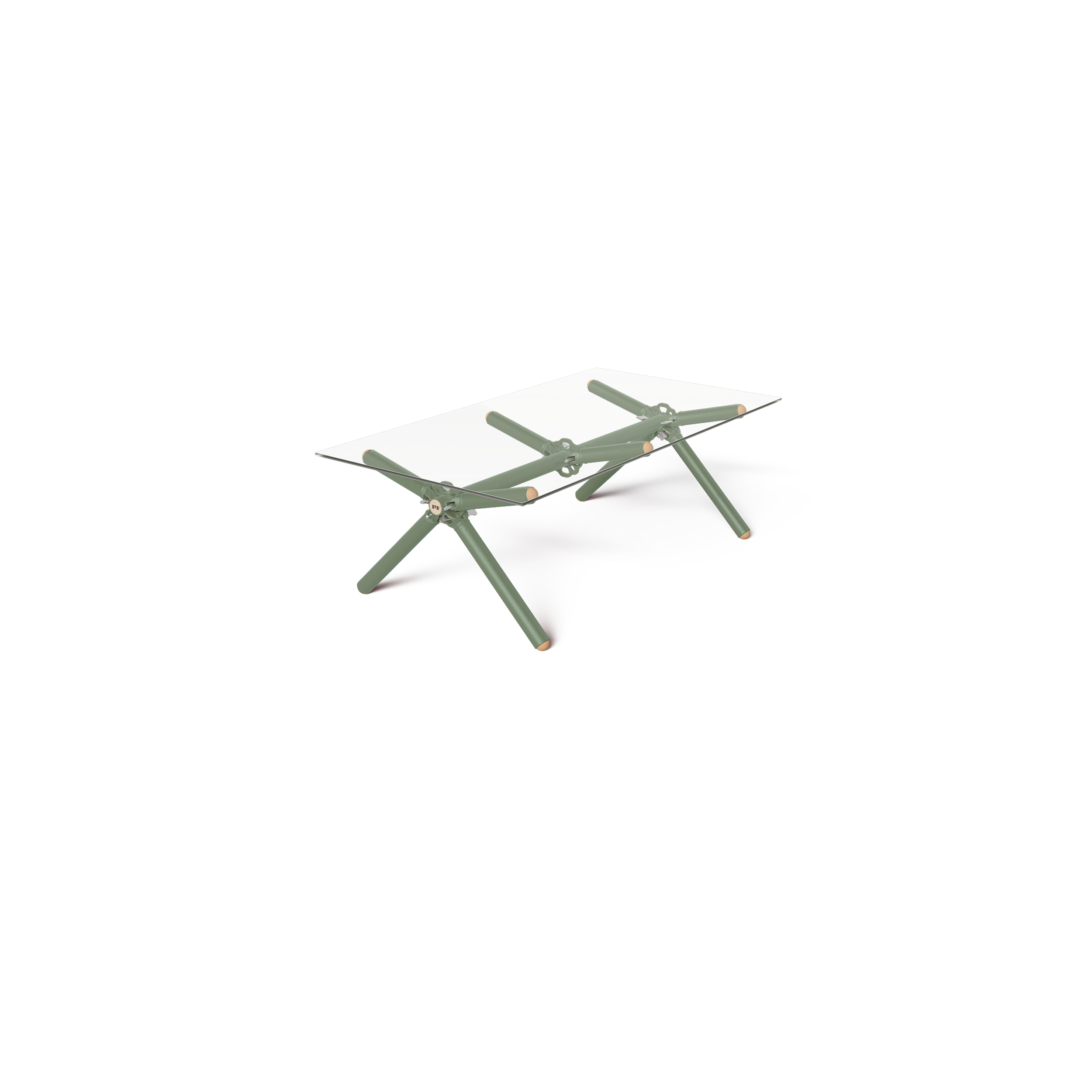 Table Basse Clavex en Échafaudages Upcyclés