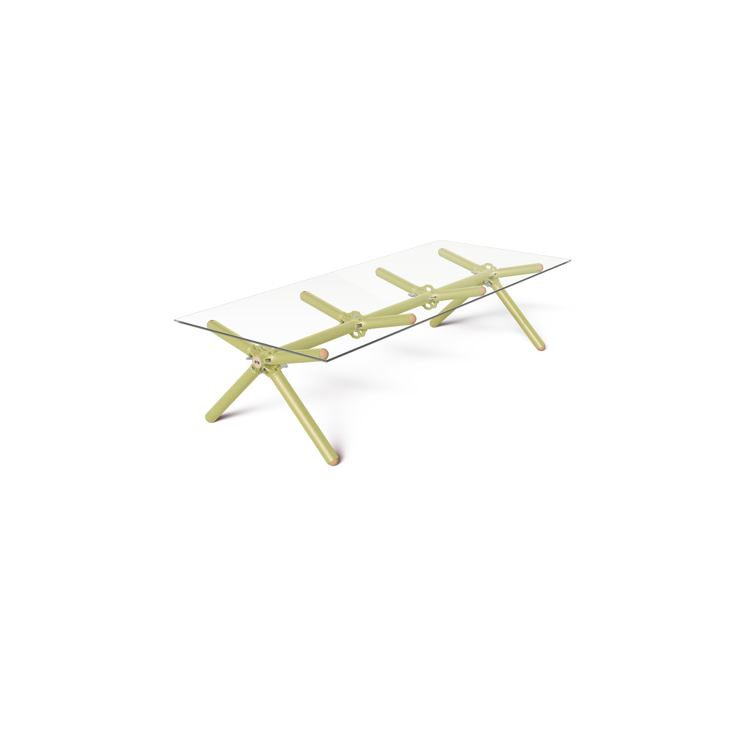 Table Basse Clavex en Échafaudages Upcyclés