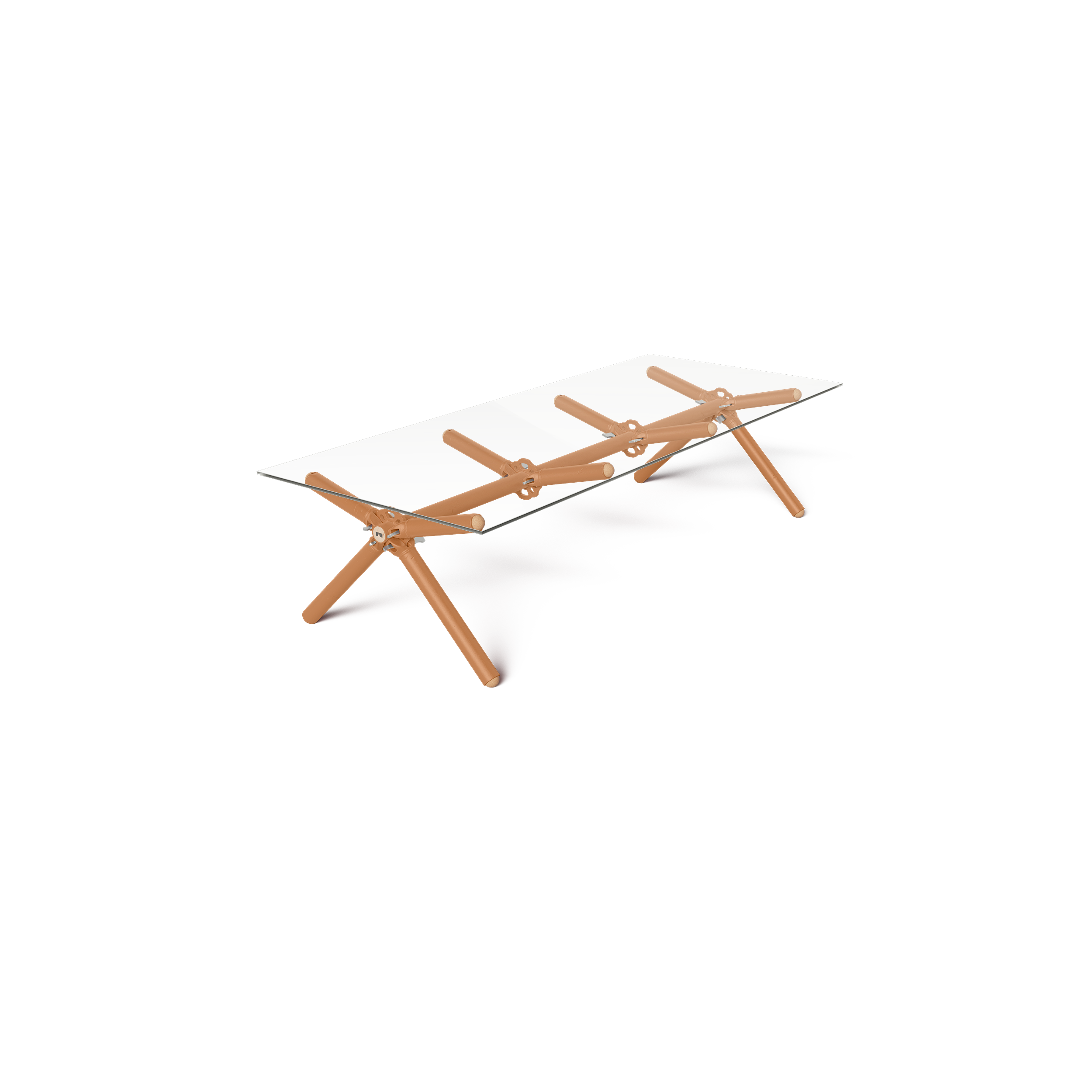 Table Basse Clavex en Échafaudages Upcyclés