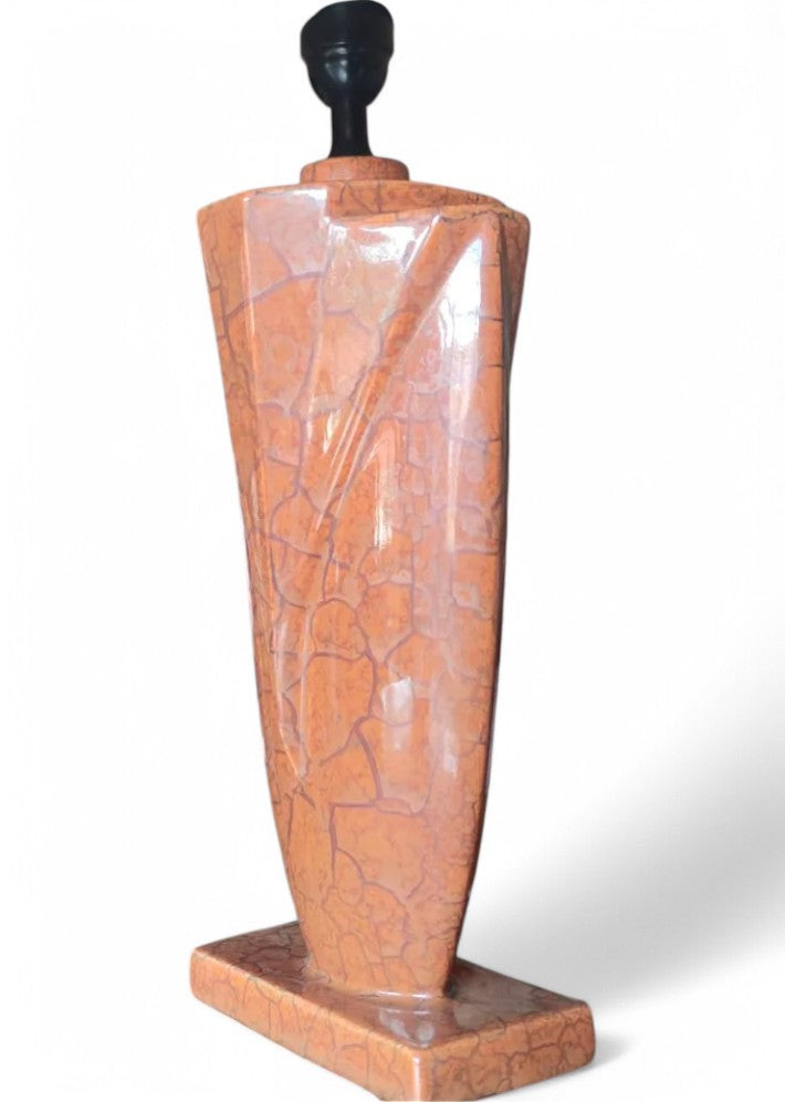 Grande Lampe à Poser en Céramique Art Déco