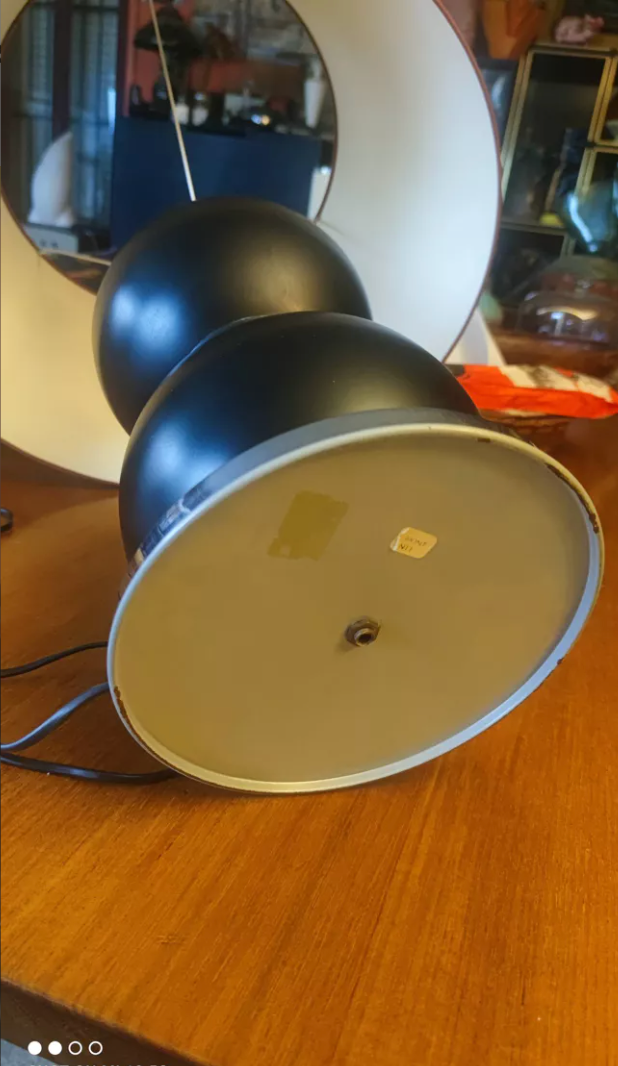 Lampe à Poser par Delmas Monteuse pour Disderot