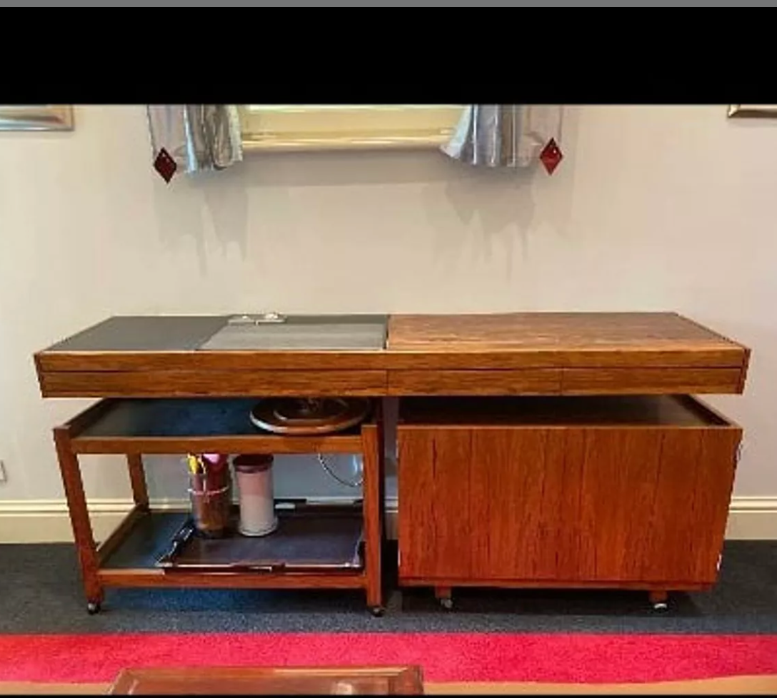 Console Suspendue en Palissandre de Rio par Robert Heritage pour Archie Shine – Vers 1960