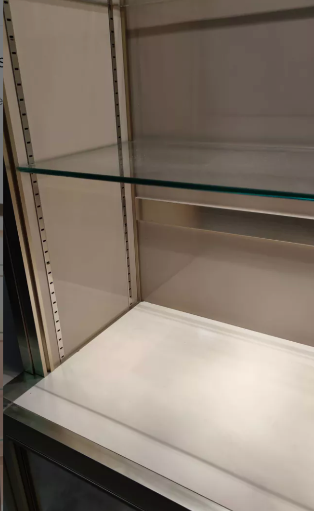 Bibliothèque Modulaire Vintage en Métal et Mélamine