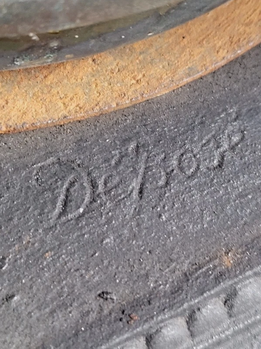 Lanterne extérieure en fonte de F. Besnard Paris