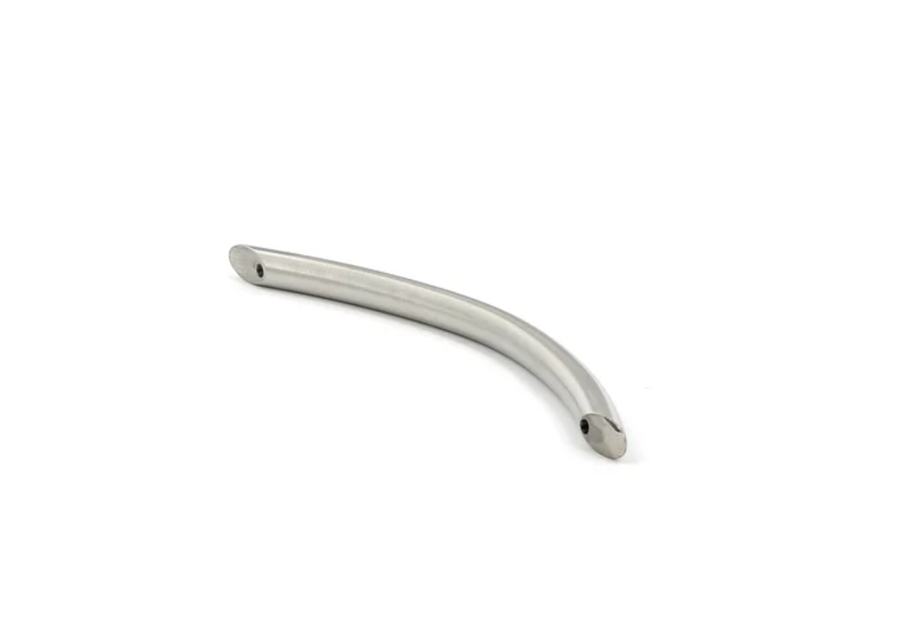 Poignée Courbe 163 Inox 304 - Inox Brossé