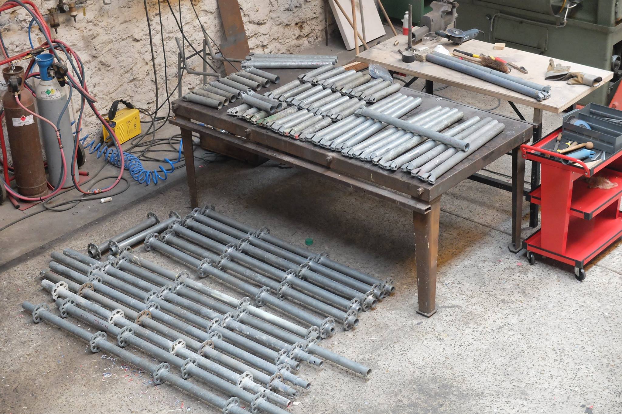 Table Basse Clavex en Échafaudages Upcyclés