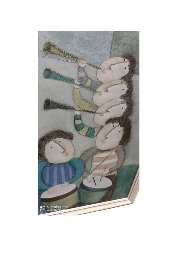 Tableau par Joyce ROYBAL faisant partie d'une paire