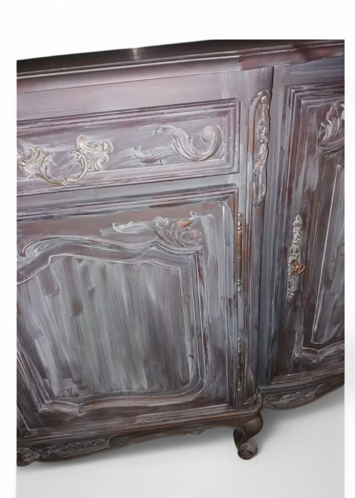 Enfilade de Style Louis XV en Merisier Massif