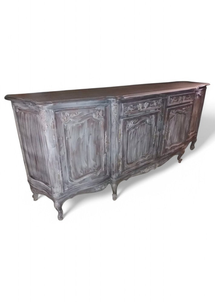 Enfilade de Style Louis XV en Merisier Massif