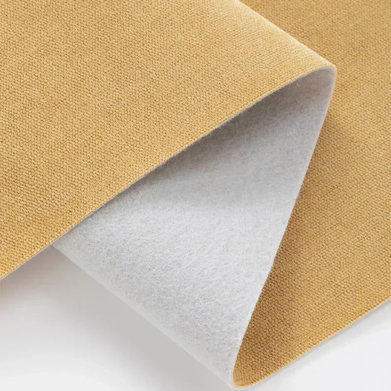 Tissu Chenille Uni Épais "Durabilité et Confort"