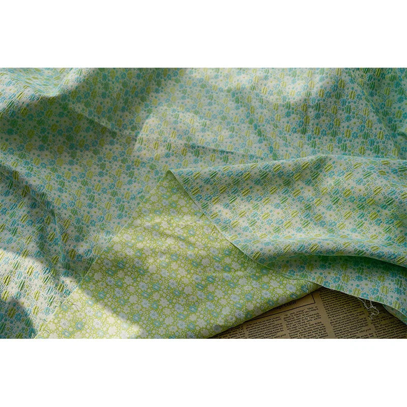 Tissu Jacquard "Harmonie Naturelle"
