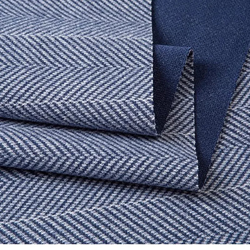 Tissu de Flanelle à Chevrons "Éco-Responsable"
