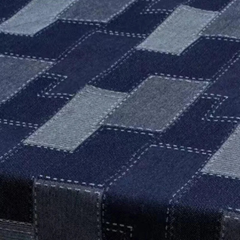 Tissu en Denim Lavé "Vintage Chic"