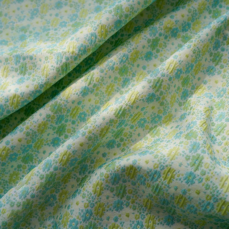 Tissu Jacquard "Harmonie Naturelle"
