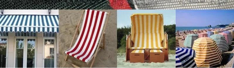 Tissu Oxford Imperméable à Rayures Épaissies