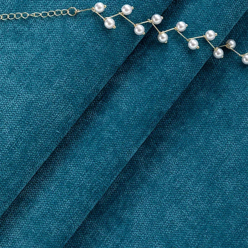 Tissu Chenille Uni Épais "Durabilité et Confort"