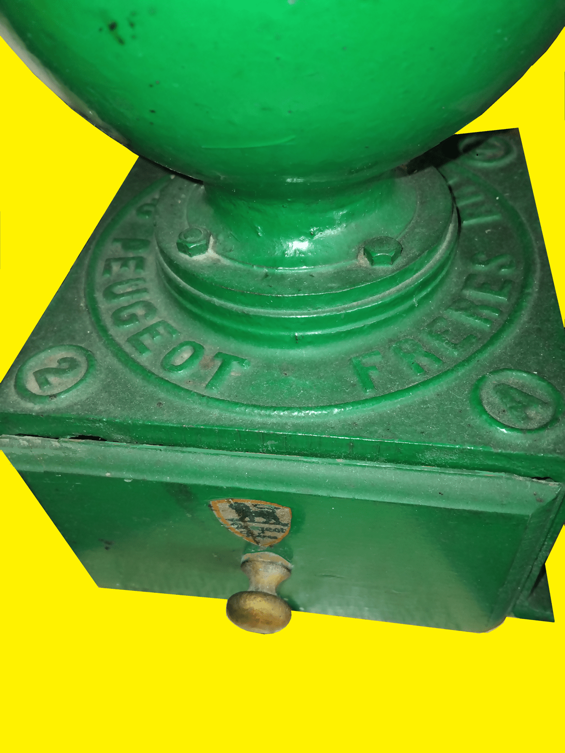 Ancien gros moulin à café de comptoir - Ethic Atelier