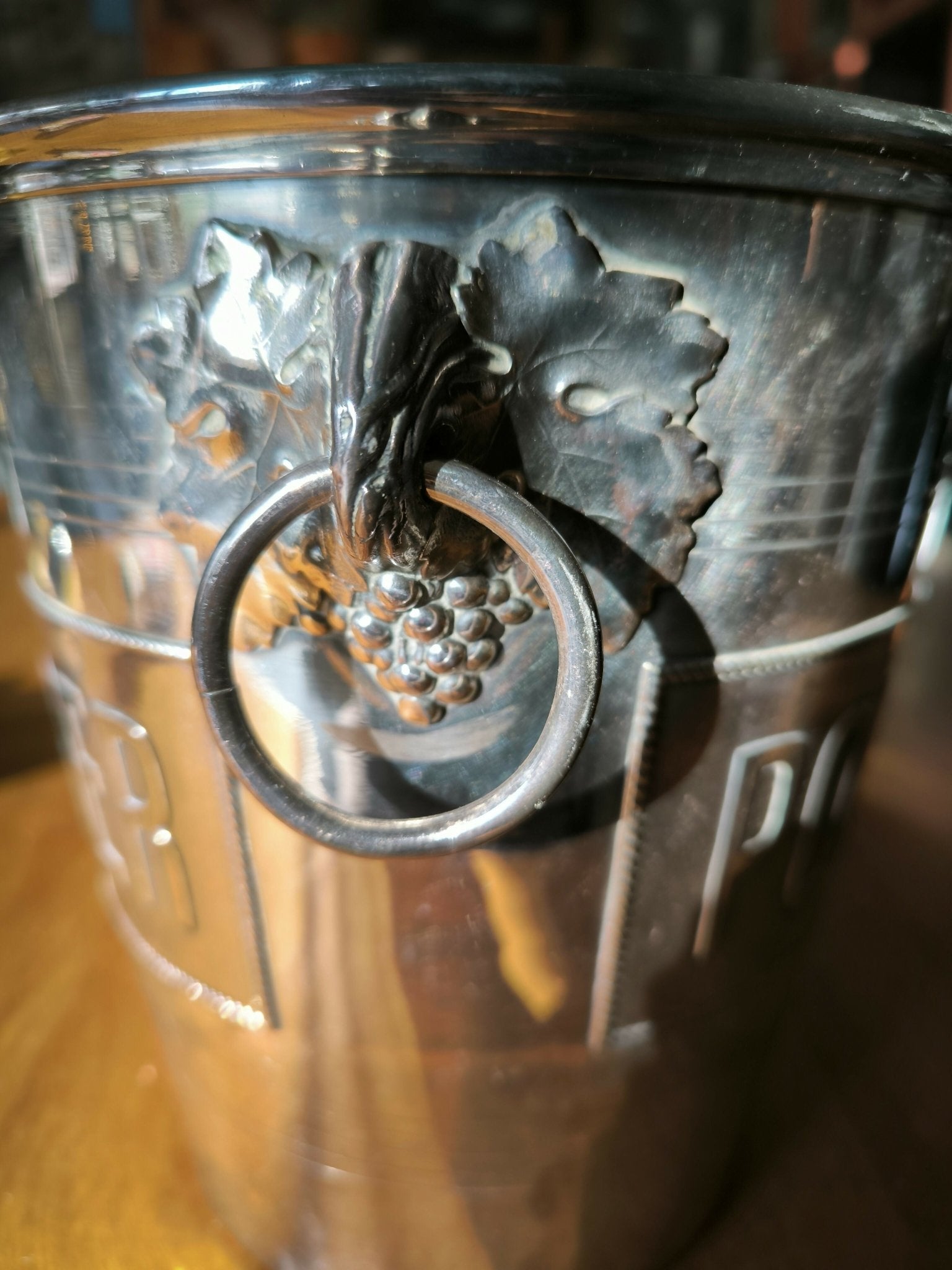 Ancien seau à champagne POL ROGER maison ARGIT Paris - Ethic Atelier