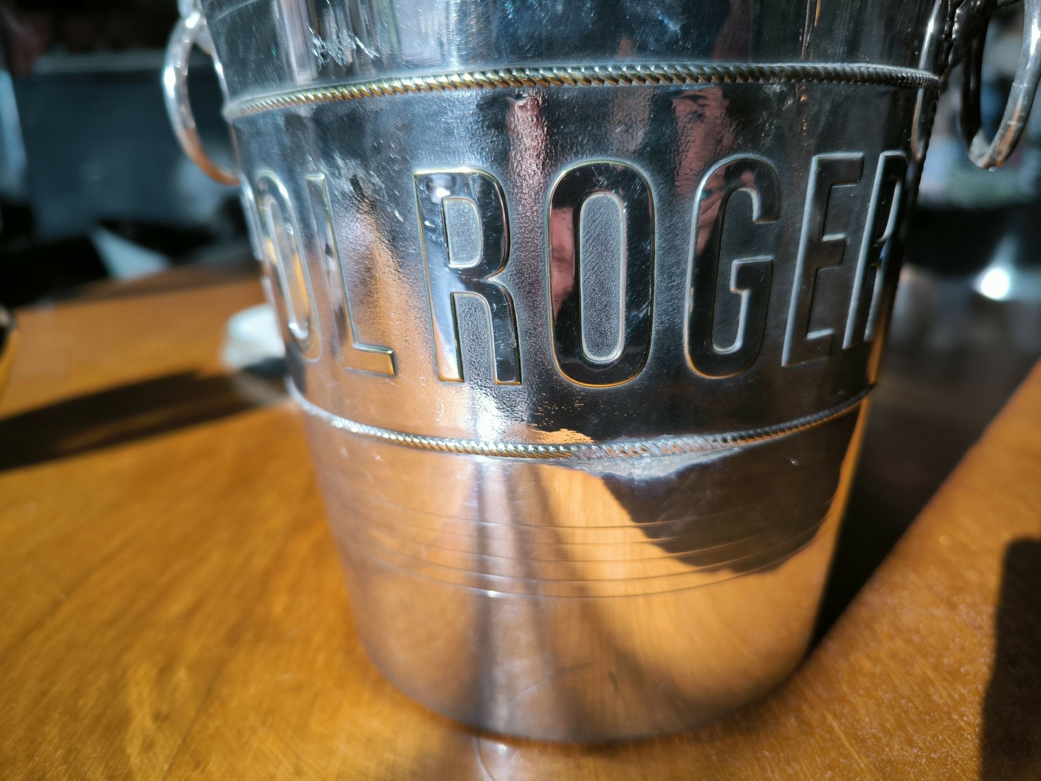 Ancien seau à champagne POL ROGER maison ARGIT Paris - Ethic Atelier