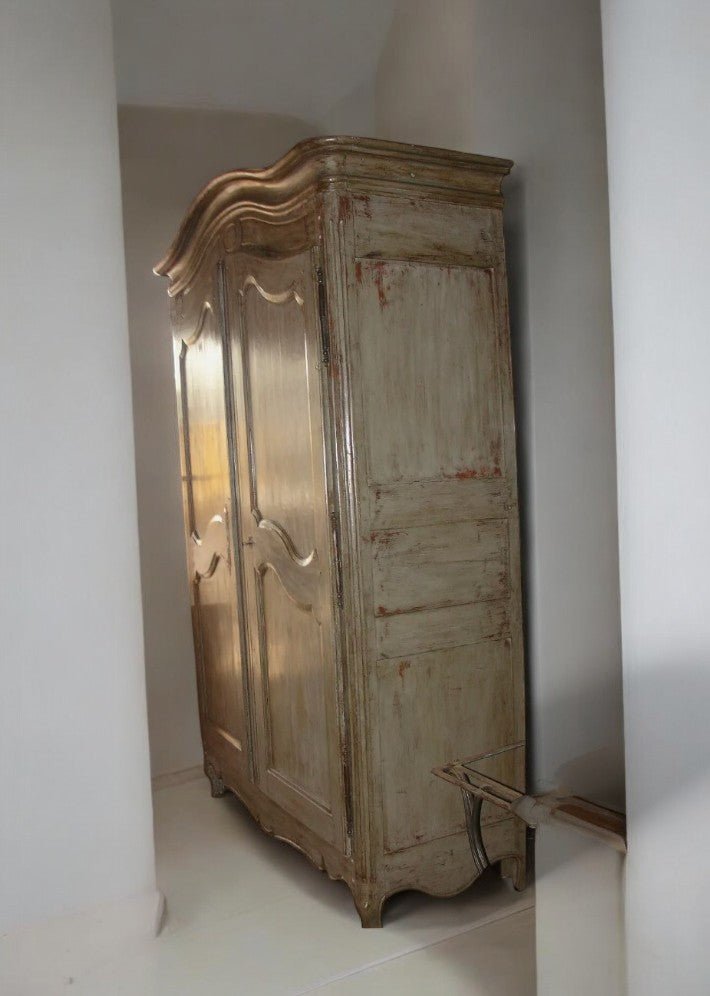 Armoire d'époque Transition Louis XV - Louis XVI Relookée - Ethic Atelier