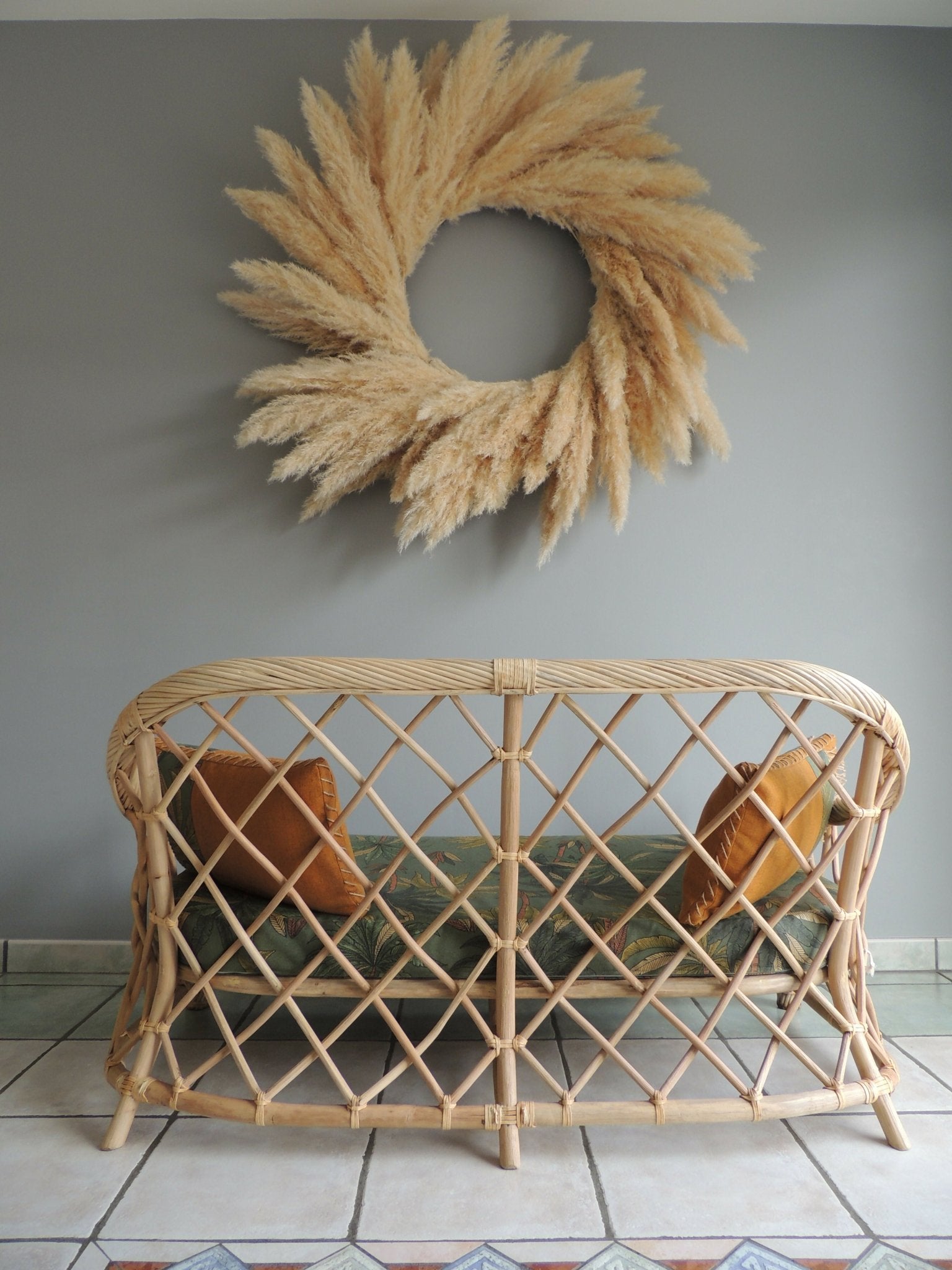 Banquette en rotin - Ethic Atelier