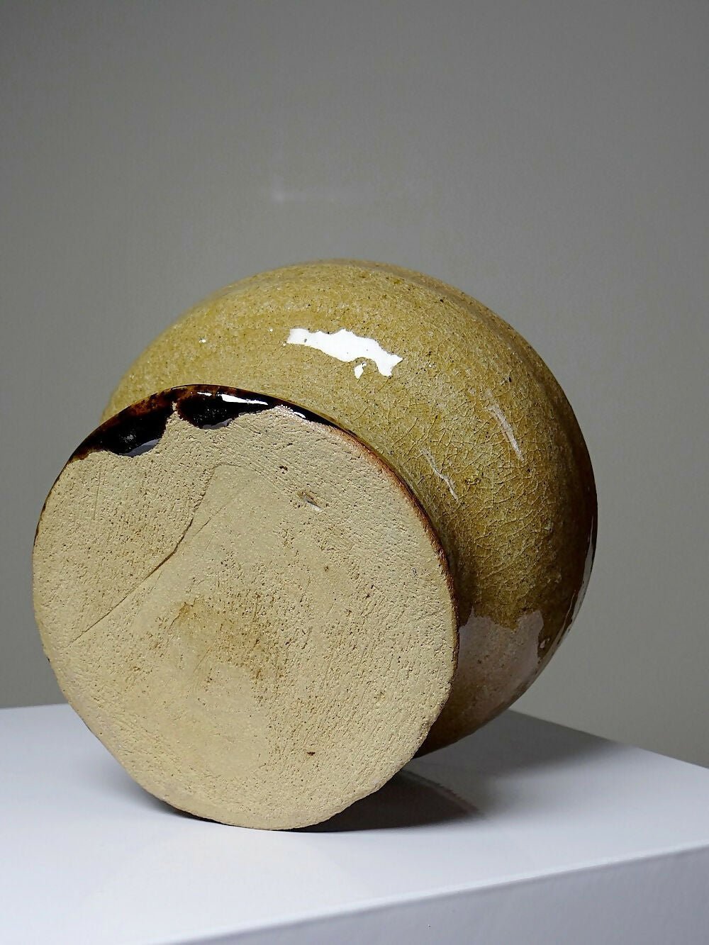 Bol en céramique Iga - Pièce unique, glaçure de cendres - Ethic Atelier