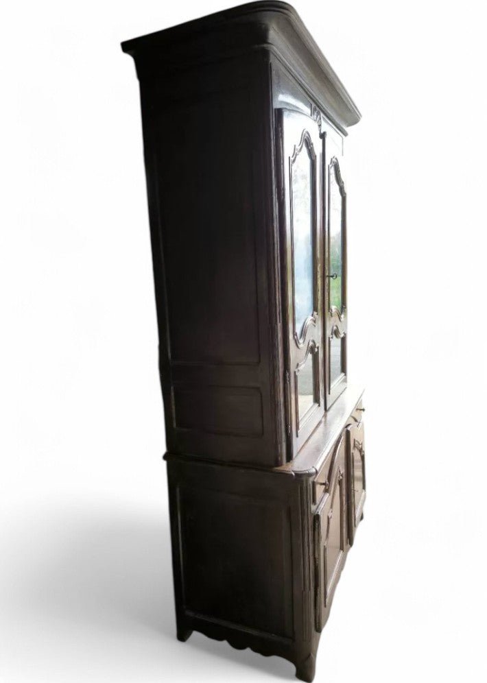 Buffet Deux Corps en Chêne Époque Régence - Ethic Atelier