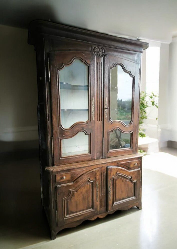 Buffet Deux Corps en Chêne Époque Régence - Ethic Atelier