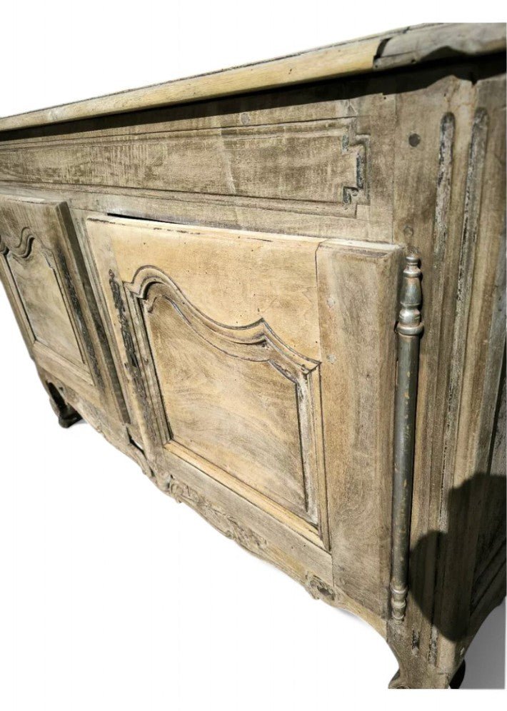 Buffet en Noyer Naturel Époque Transition Louis XV - Louis XVI - Ethic Atelier