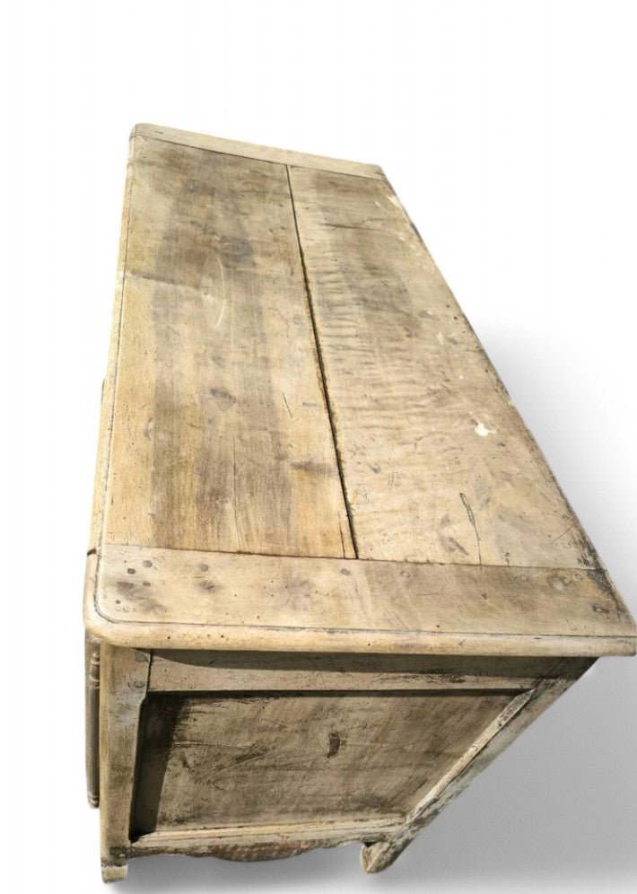 Buffet en Noyer Naturel Époque Transition Louis XV - Louis XVI - Ethic Atelier