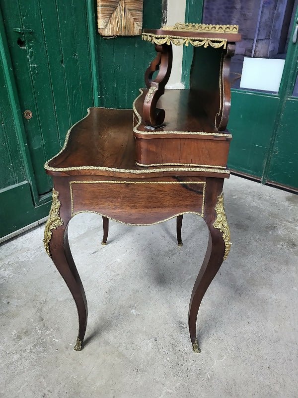 Bureau à gradins écritoire en palissandre du XIXe siècle - Ethic Atelier