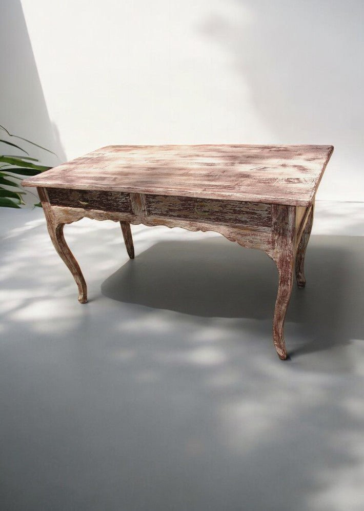 Bureau d'Époque Louis XV en Merisier Relooké - Ethic Atelier