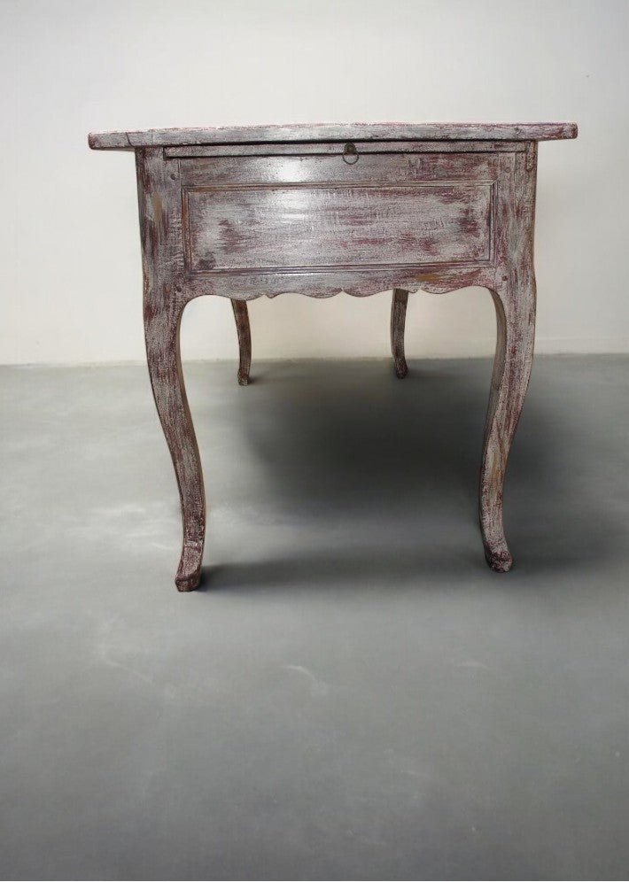 Bureau d'Époque Louis XV en Merisier Relooké - Ethic Atelier