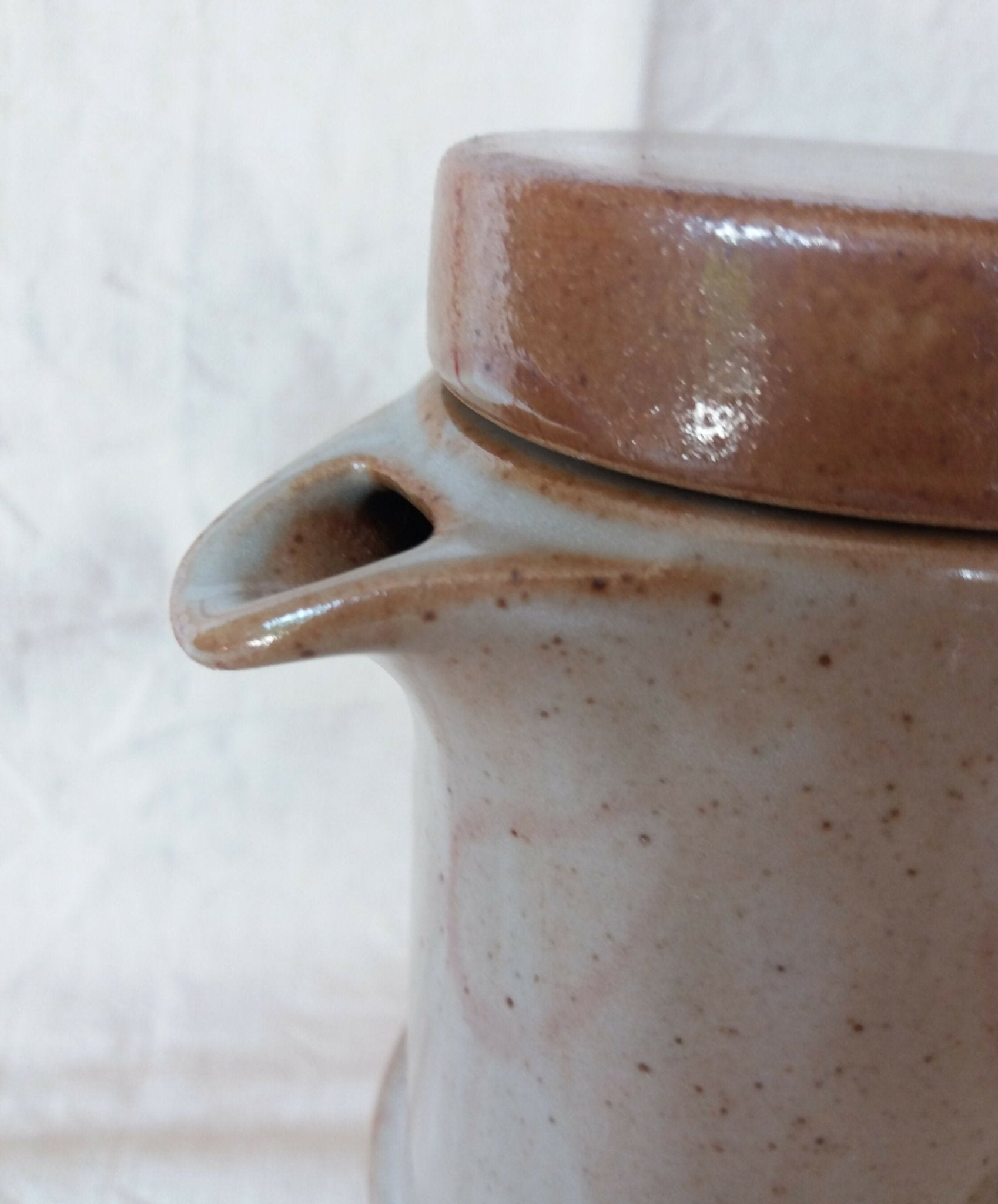 Cafetière en grès de grand feu BRENNE - Années 70 - Ethic Atelier