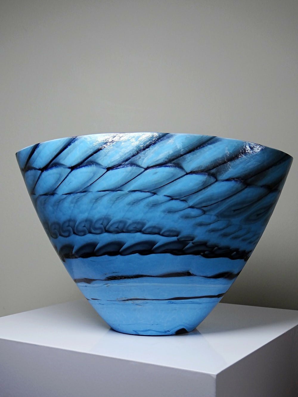 Centre de table, coupe ou grand bol en verre de Murano "Yourmurano" artisanal - Ethic Atelier