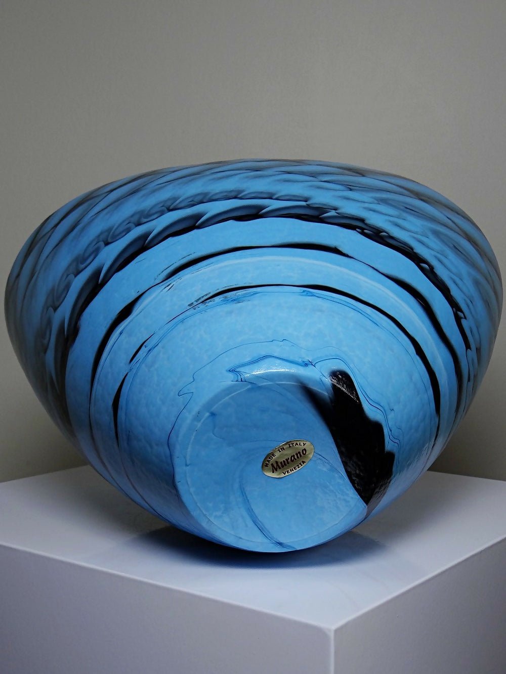 Centre de table, coupe ou grand bol en verre de Murano "Yourmurano" artisanal - Ethic Atelier