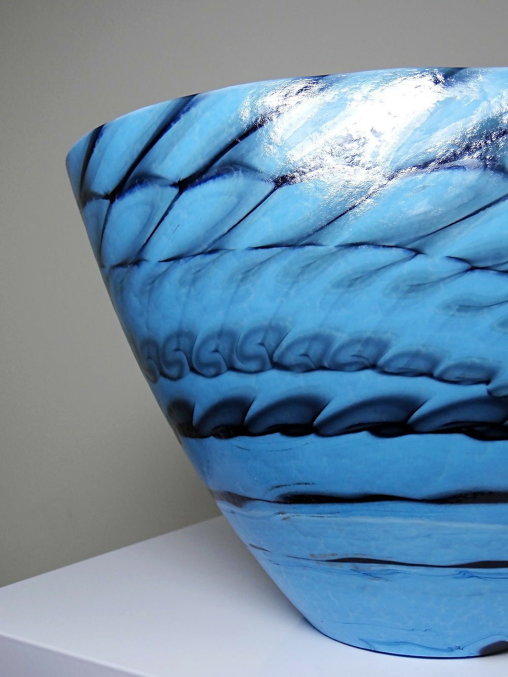 Centre de table, coupe ou grand bol en verre de Murano "Yourmurano" artisanal - Ethic Atelier