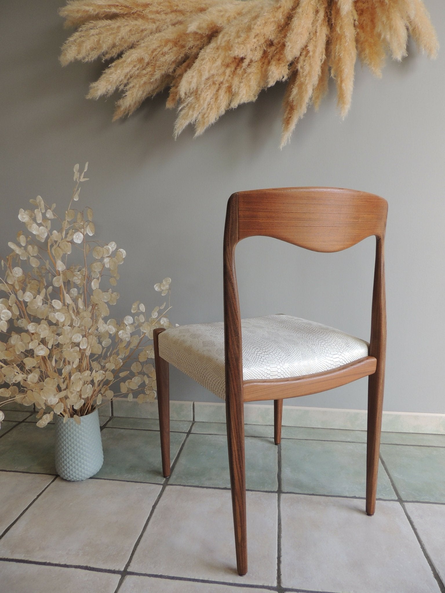 Chaise en teck restaurée - Ethic Atelier