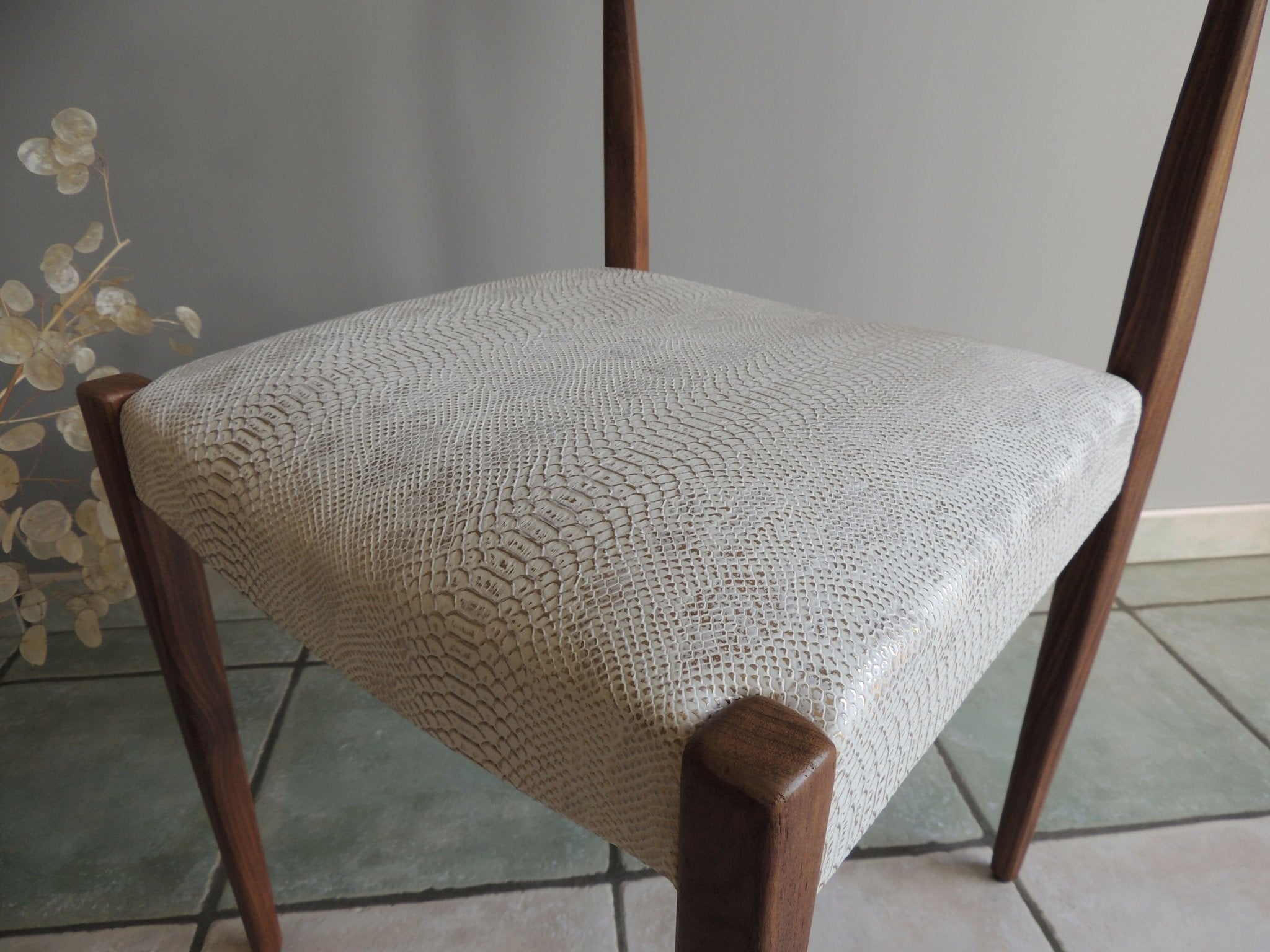 Chaise en teck restaurée - Ethic Atelier