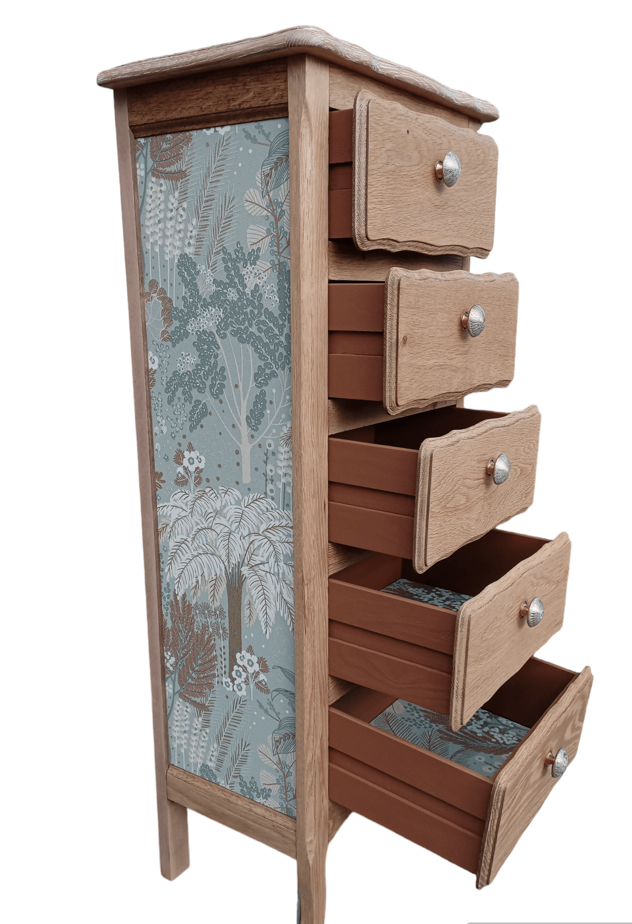 Chiffonnier 5 tiroirs restauré - Ethic Atelier