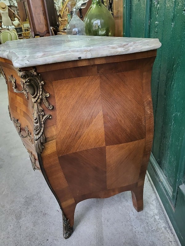 Commode en bois de rose de style Louis XV - Ethic Atelier