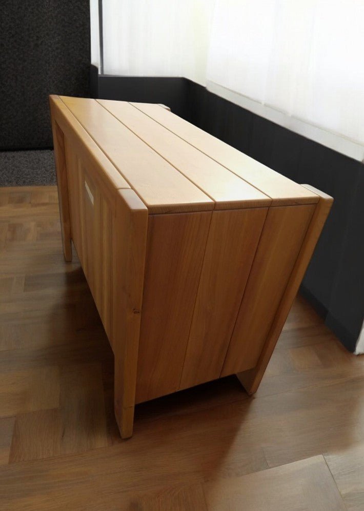 Commode en orme massif vers 1970 - Ethic Atelier