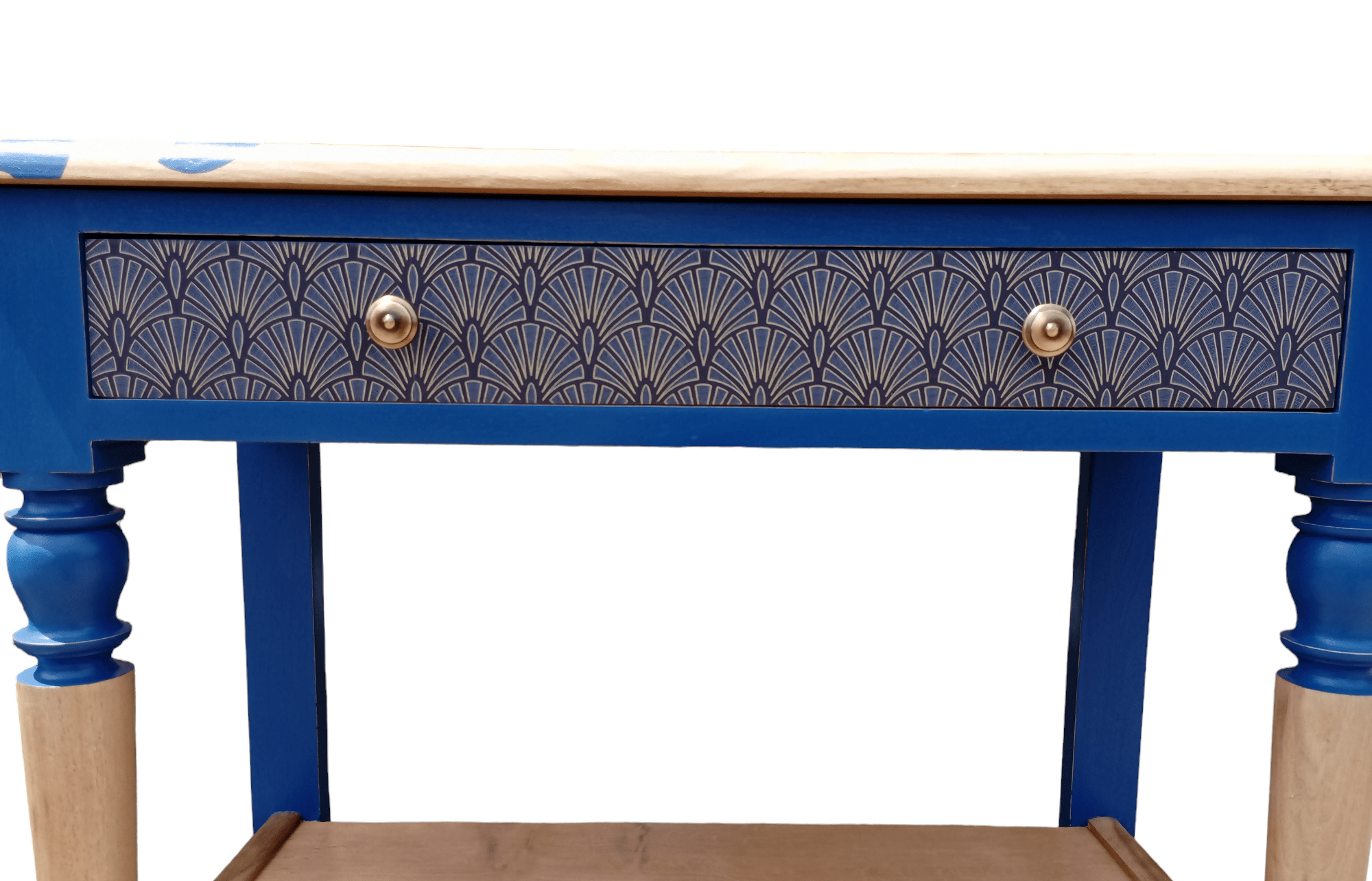 Console aux motifs bleu intense - Ethic Atelier