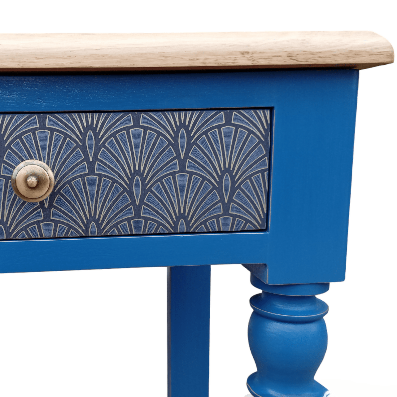 Console aux motifs bleu intense - Ethic Atelier
