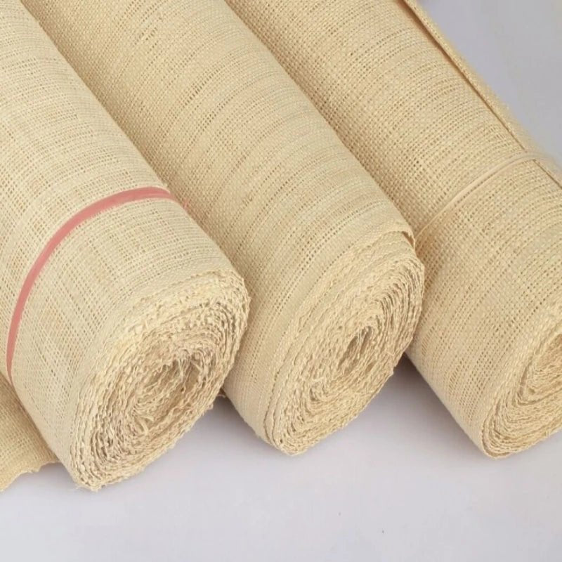 Corde de tissage faite à la main en Raphia naturel, sangle pour meubles de maison, chaise, table, plafond, - Ethic Atelier