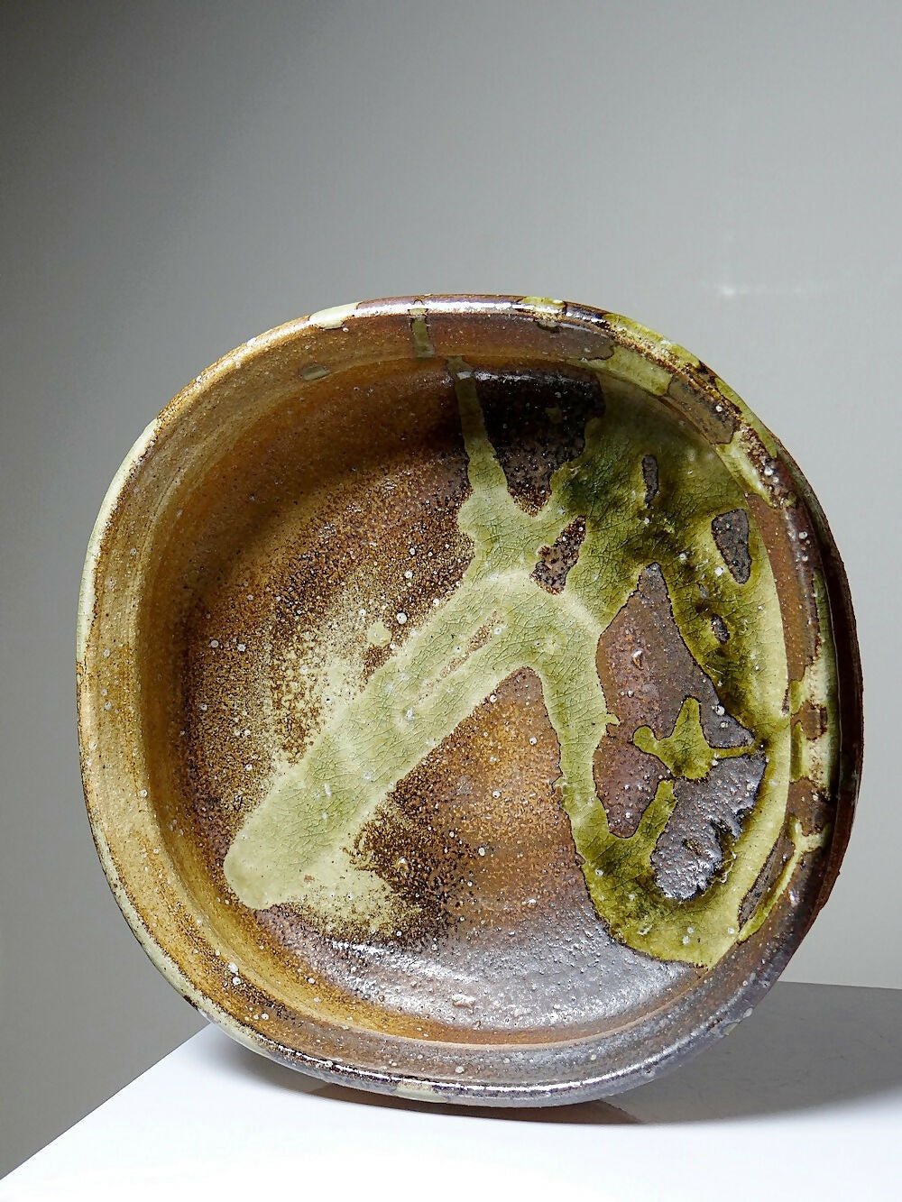 Coupe céramique d'art Japonaise d'Iga vintage/ancienne brutaliste - Ethic Atelier