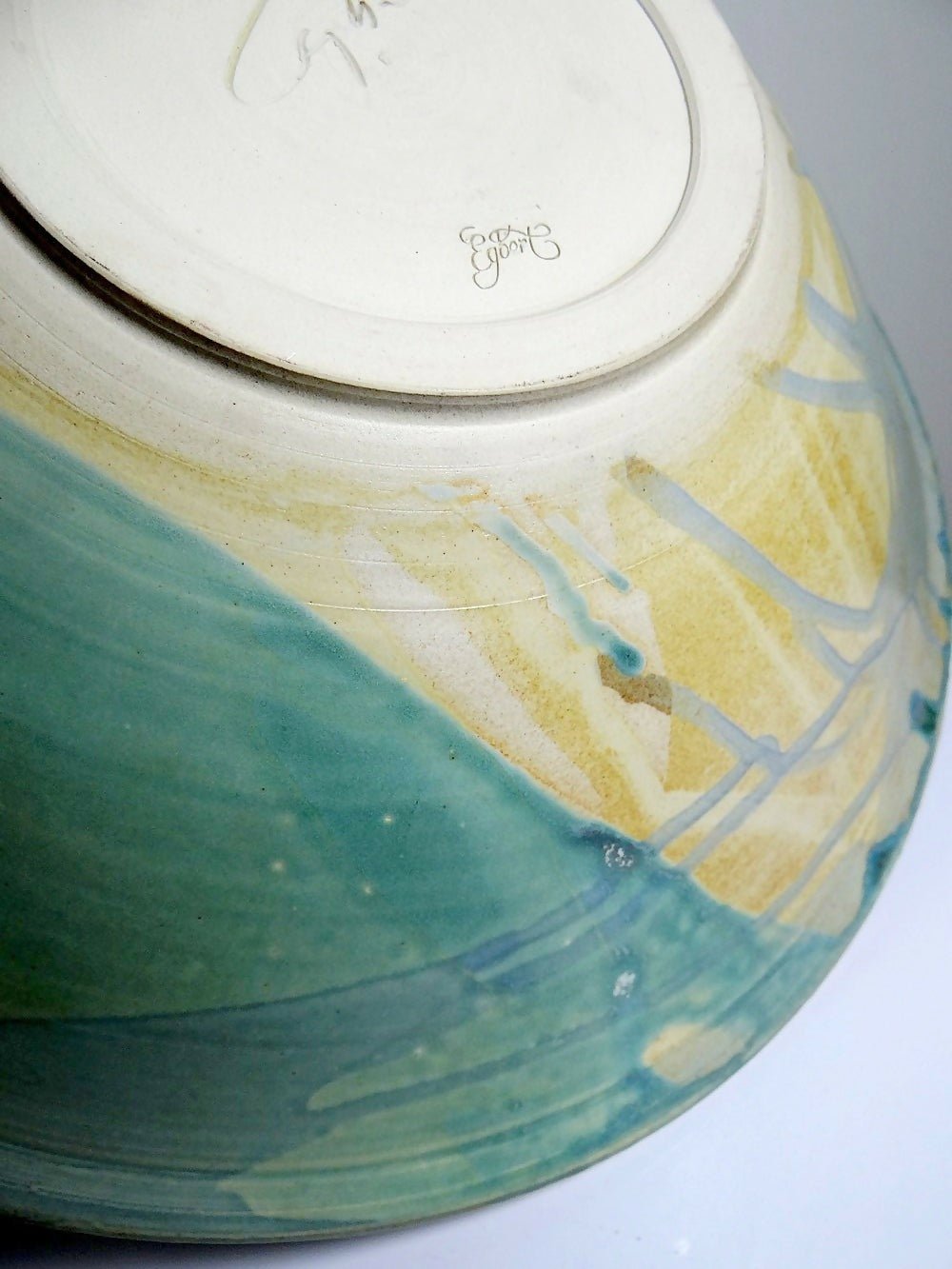 Coupe Creuse d'Art Artisanale Vintage - Egbert Boonstra - Ethic Atelier