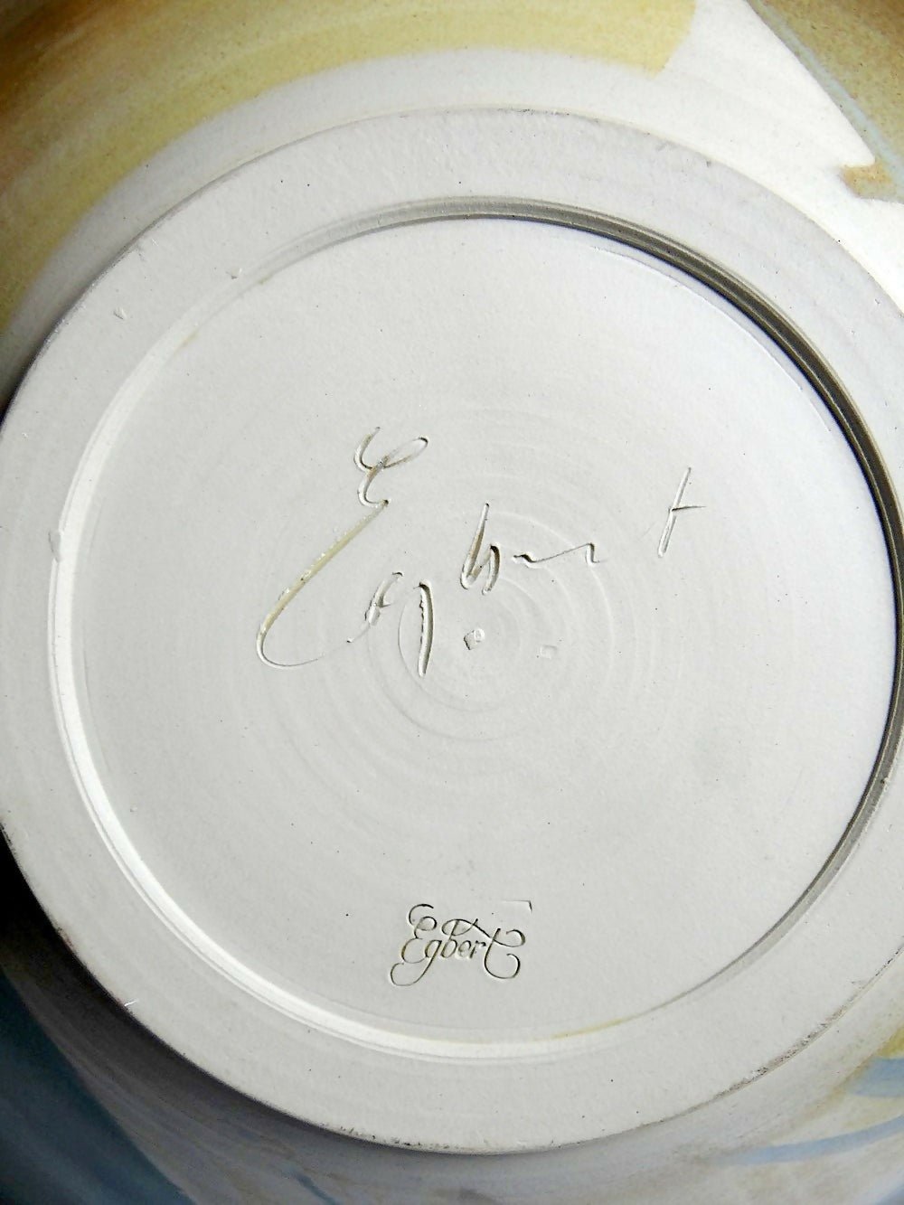 Coupe Creuse d'Art Artisanale Vintage - Egbert Boonstra - Ethic Atelier