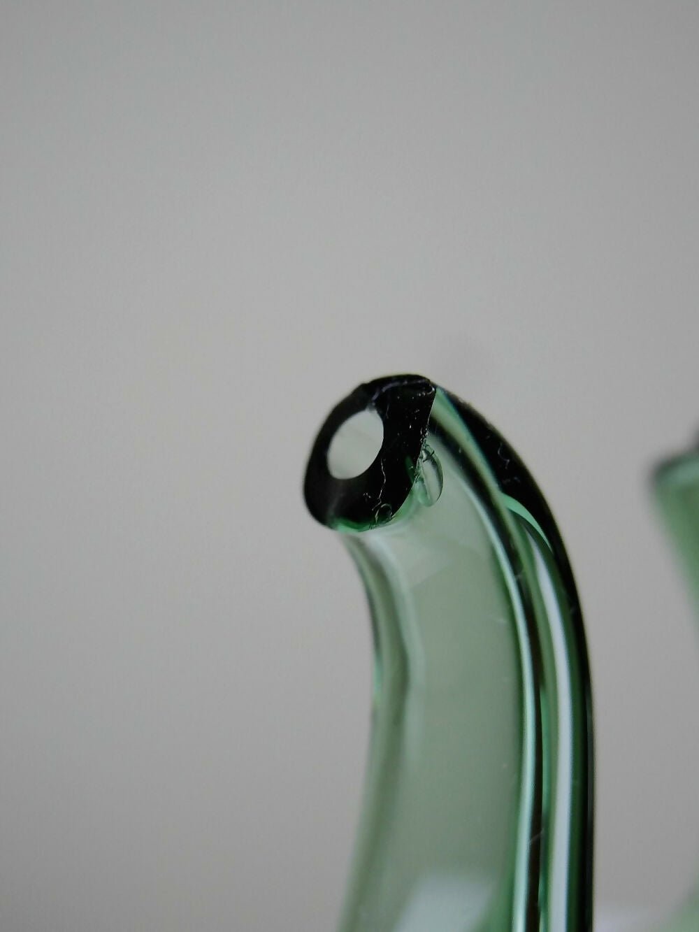 Duo Huilier & Vinaigrier verre soufflé vintage - Ethic Atelier